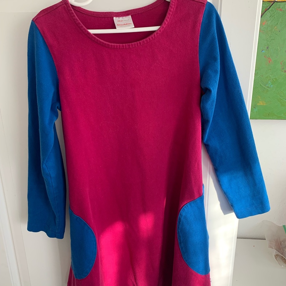 CUTE cotton Hannah Anderson dress size 120 6/7
